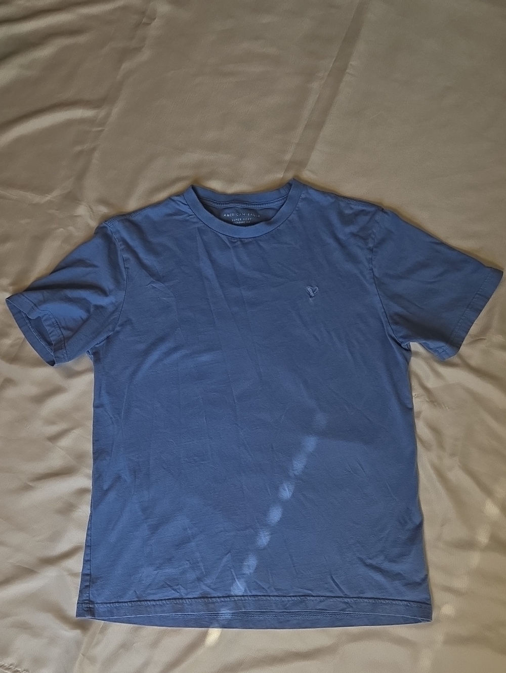 American Eagle Outfitters Blue Crewneck T-Shirt